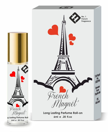 Parag Fragrances Attar Roll-On Perfume, 6ml, Alcohol-Free, Unisex, Pocket-Friendly, Modern (16)