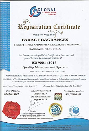 Parag Fragrances Attar Roll-On Perfume, 6ml, Alcohol-Free, Unisex, Pocket-Friendly, Modern - packaging (22)