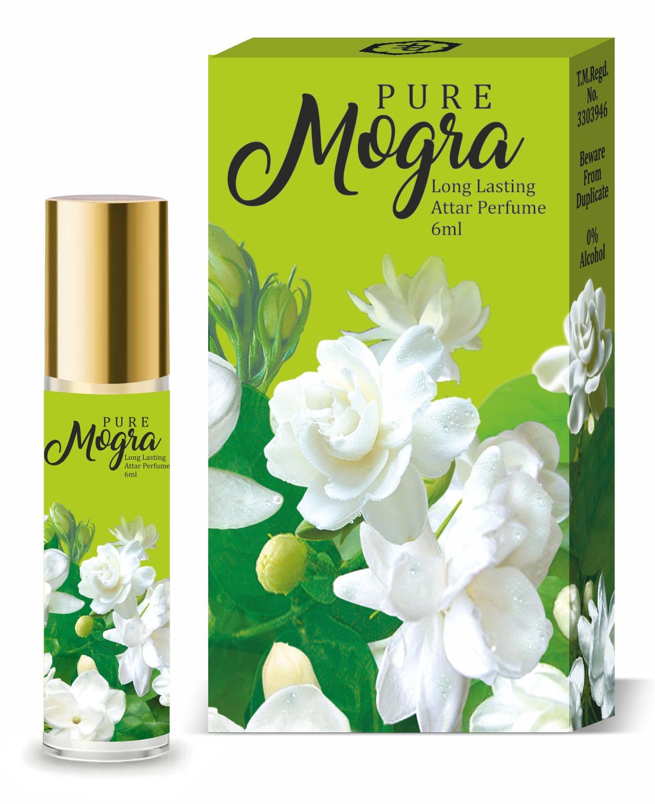 Parag Fragrances Attar Roll-On Perfume, 6ml, Alcohol-Free, Unisex, Pocket-Friendly, Modern (23)