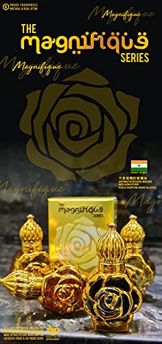 Parag Fragrances Dubai Series Grade 1 Attar, 350g, Metal Glass Bottle, Unisex Perfume Oil - packaging