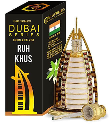 Parag Fragrances Dubai Series Grade 1 Attar, 350g, Metal Glass Bottle, Unisex Perfume Oil (7)