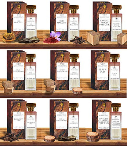 Parag Fragrances Nagarmotha Natural Essential Oil Spray Perfume, 50ml, Unisex, Modern Style - back view