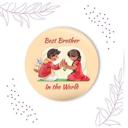 Parag Rakhi Rakhi Beads with Roli & Chawal Rak-hi Bracelets for Girls, Boys and Couples with Roli & Chawal Ra-khi | Ra-khi fo