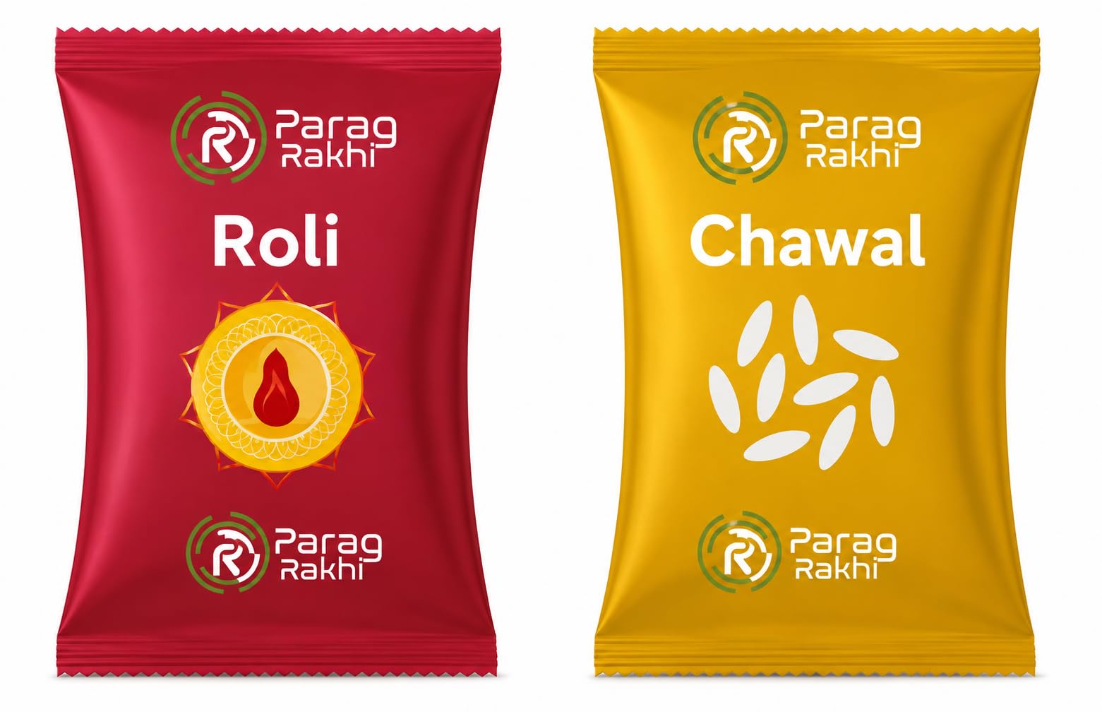Parag Rakhi Rakhi Combo Beads Rakhi Combo Beads with Roli & Chawal Rakhi Bracelets for Girls, Boys and Couples, Set of, with 