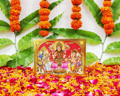 Parashara ARKAM Diwali Lakshmi Puja Kit, 35+ Items, with Puja Vidhi Booklet, Multicolour - packaging