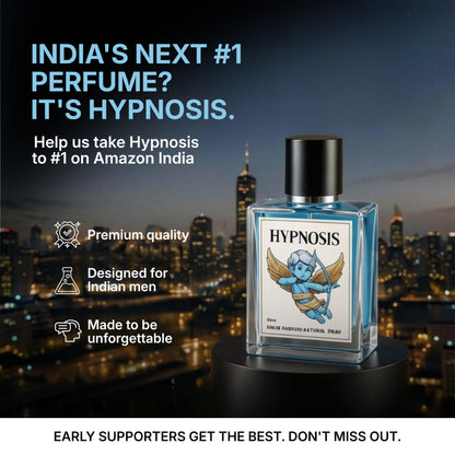 Parfumori Pheromo Hypnosis 3.0 Eau de Cologne, Unisex, 50ml, Long-Lasting Fragrance - front view