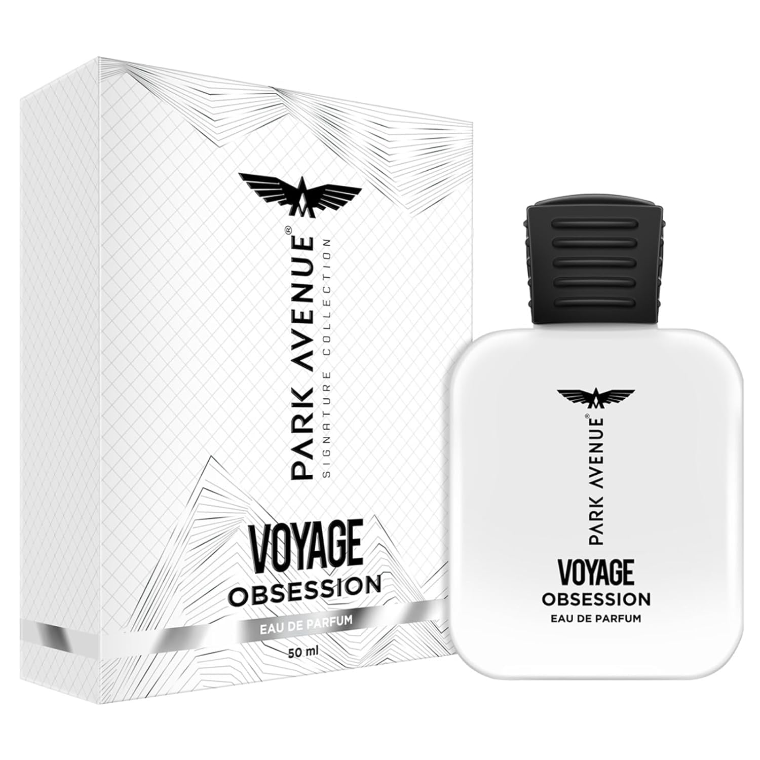 Park Avenue Voyage Obsession Eau de Parfum for Men, 50ml, Aromatic Amber & Musk Fragrance