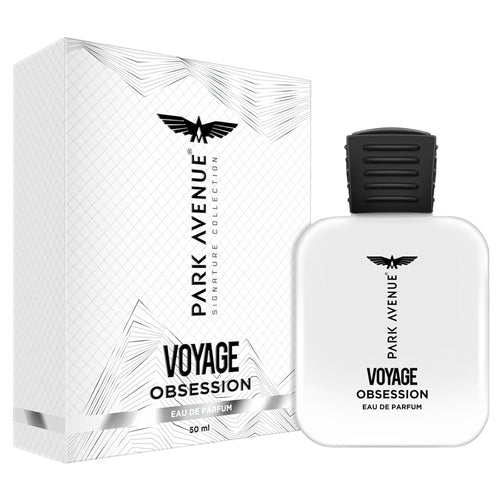 Park Avenue Voyage Obsession Eau de Parfum for Men, 50ml, Aromatic Amber & Musk Fragrance