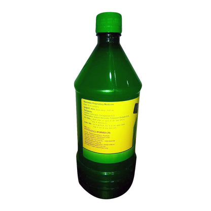 Patanjali Aloe Vera Juice Drink, 1 L Bottle, with Sorbitol and Citric Acid - front view (6)