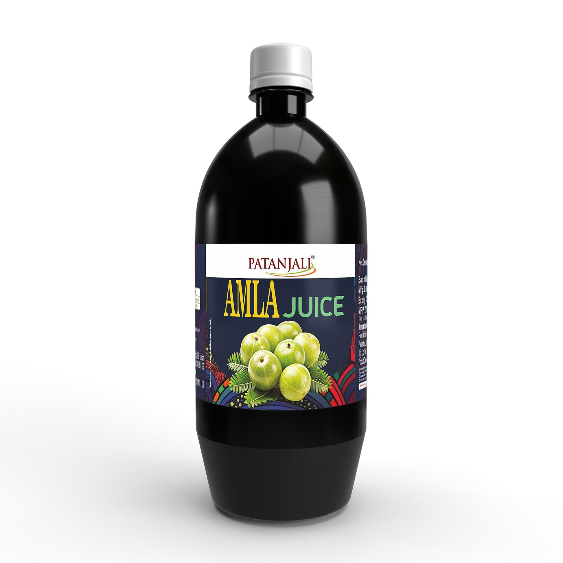 Patanjali Amla Juice, Indian Gooseberry Drink, 500ml, Ayurvedic Juice