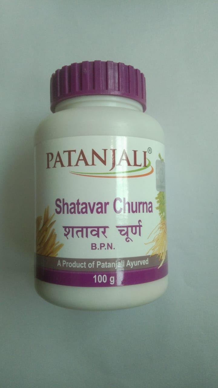 Patanjali Ayurveda Herbal Churna Combo - Shatavar, Swet Mushli, Ashwagandha, Konch Beej, 4 x 100g Powder - ingredients panel