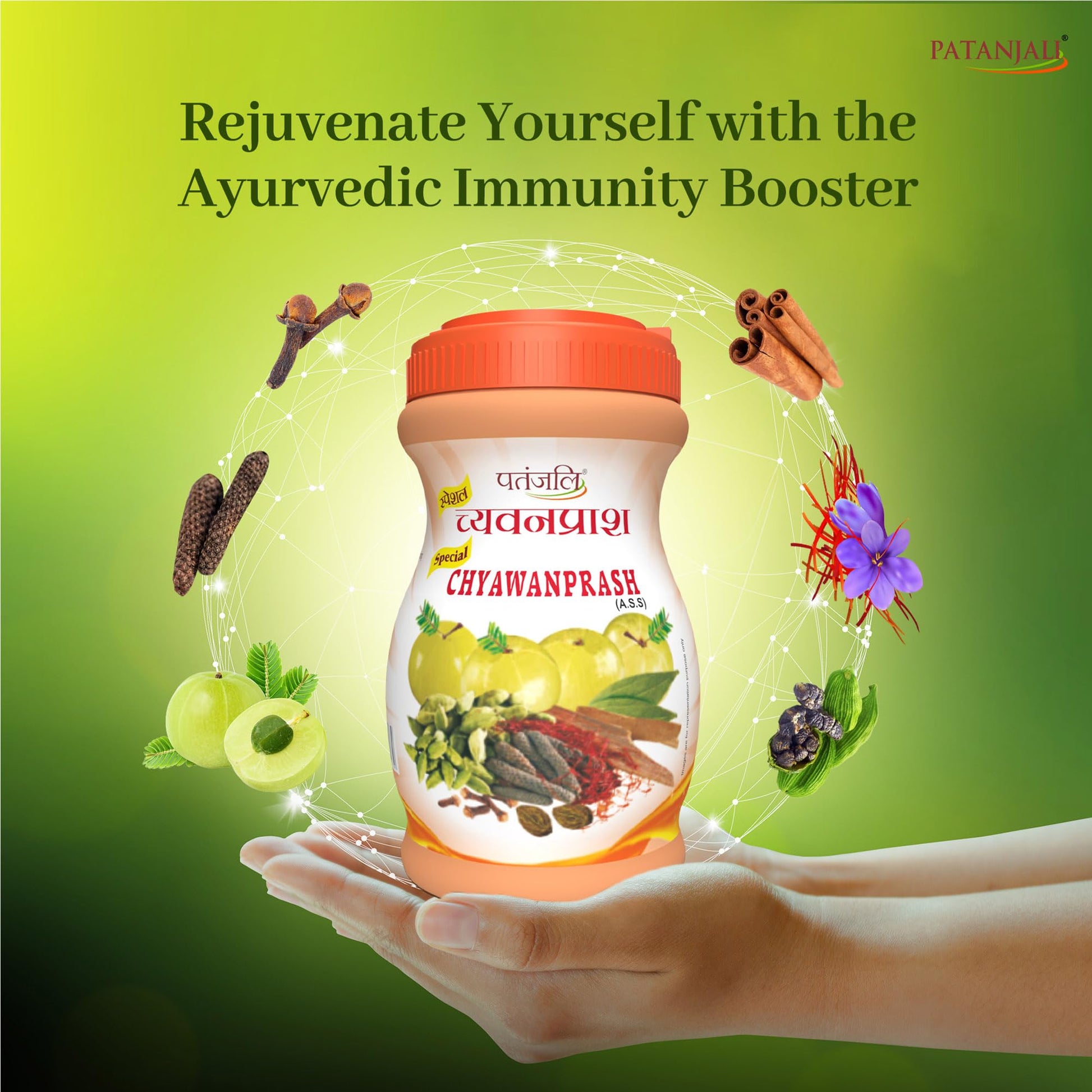 Patanjali Chyawanprash, Herbal Supplement, Traditional Ayurvedic Formula - packaging (22)