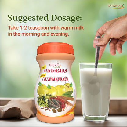Patanjali Chyawanprash, Herbal Supplement, Traditional Ayurvedic Formula - label detail (23)