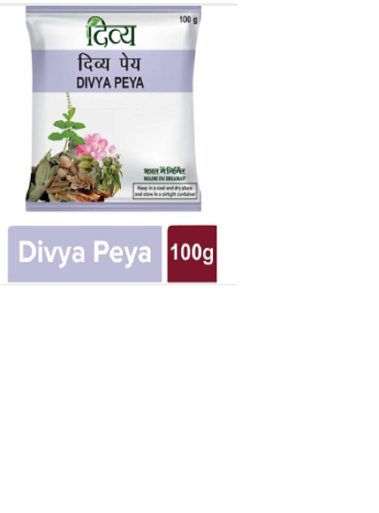 Patanjali Divya Peya Powder, Ayurvedic Herbal Powder, 100gm per Pouch, Pack of 3