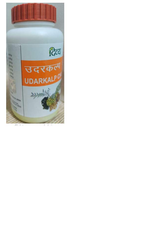 Patanjali Divya Udarkalp Churna Herbal Powder, 3-Pack, Ayurvedic Supplement