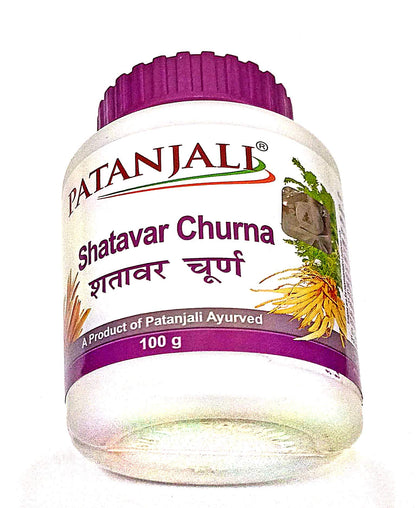 Patanjali Shatavar Churna, 100g (Pack of 2), Ayurvedic Herbal Powder