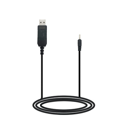 PDEEY Charger Replacement for Braun Beard Trimmer, USB to DC Barrel Cable 2.3V 3.3ft, Compatible with BT3000 MGK3010 5513 - l