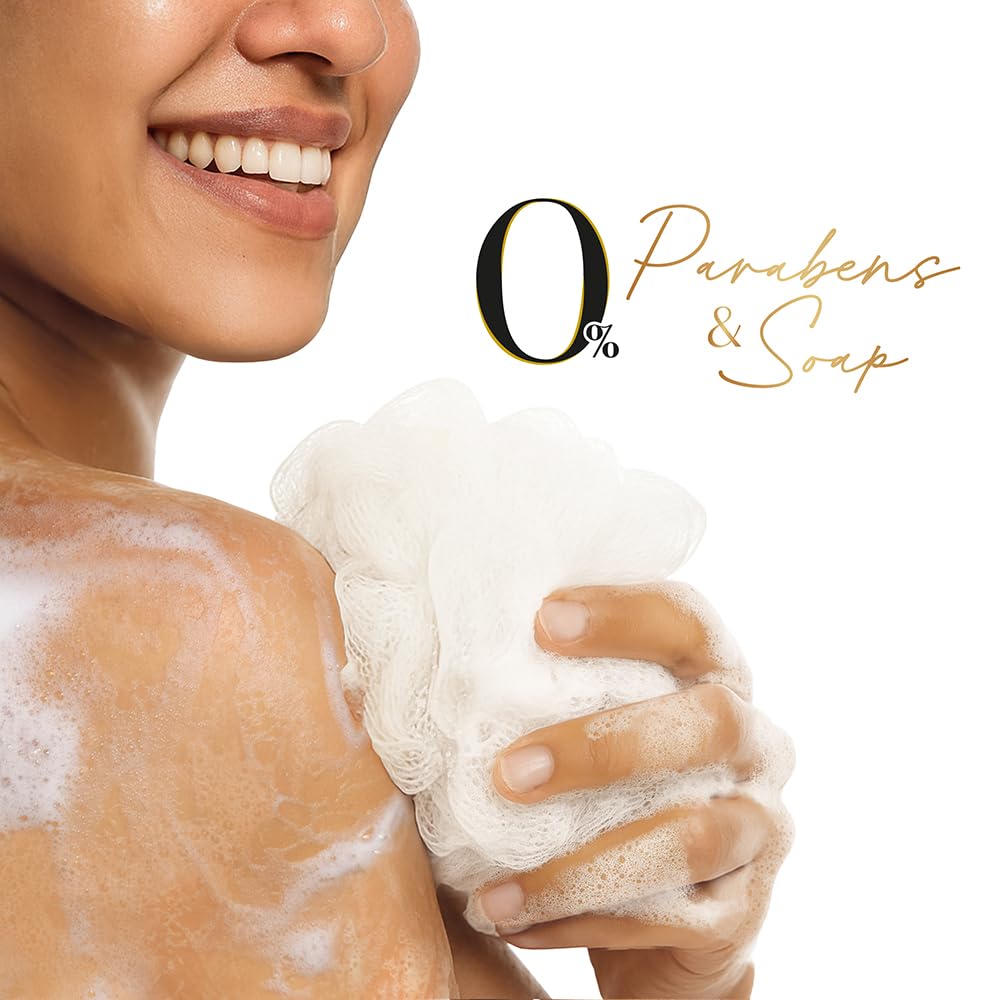 Pears Pure & Gentle Body Wash, 750 ml, with 98% Pure Glycerin & Natural Oils, Paraben-Free & Soap-Free - ingredients panel