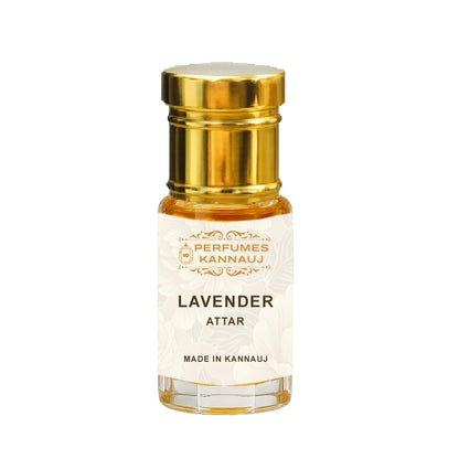 Perfumes Kannauj 5 Natural Flower Attars Combo Rose Tuberose Lavender Jasmine Plumeria Deg-Bhapka Distilled Alcohol-Free 250g