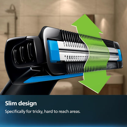 PHILIPS Body Groomer for Men, Electric Trimmer, 100 Min Runtime, Showerproof, 5-Yr Warranty, BG5475 - ingredients panel (12)