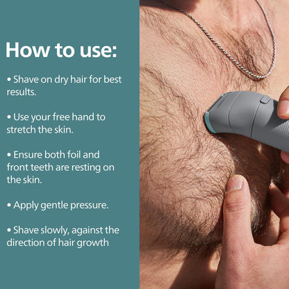 PHILIPS Body Groomer for Men, Electric Trimmer, 100 Min Runtime, Showerproof, 5-Yr Warranty, BG5475 - ingredients panel (18)