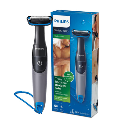 PHILIPS Body Groomer for Men, Electric Trimmer, 100 Min Runtime, Showerproof, 5-Yr Warranty, BG5475 (8)