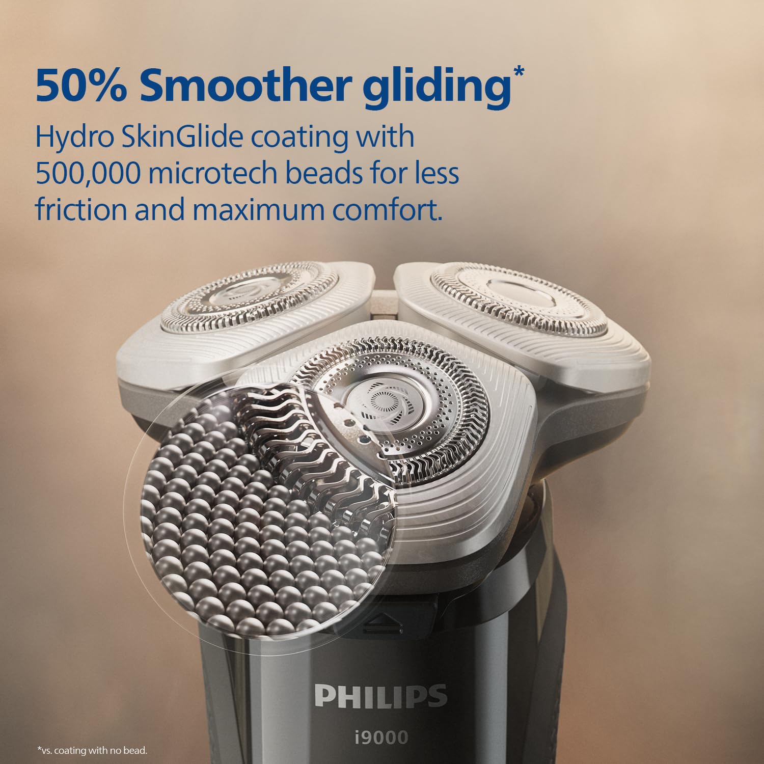 PHILIPS Electric Shaver for Men, X9000/10, Rotary Shaver with SkinIQ, Wet & Dry, Tri Action Lift & Cut, 360° Flex Head, Preci