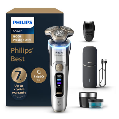 PHILIPS Men's Electric Rotary Shaver, SkinIQ Pro Tech, Lift & Cut, 5 Shaving Modes, App Connected, Black (9)