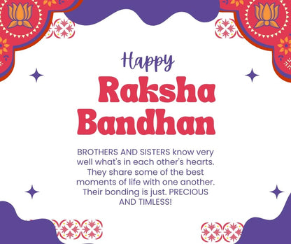 Piepot Rakhi for Brother, Rakhi Gift Set for Brother, German Silver Bowl and Spoon with Designer Rakhi, Raksha Bandhan Gift H