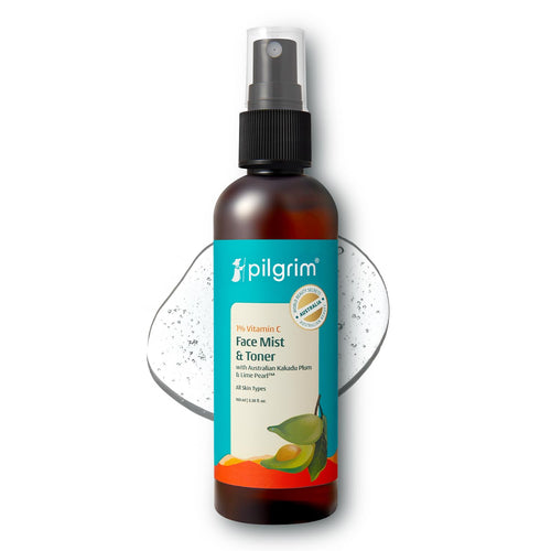 Pilgrim 1% Vitamin C Toner with Australian Kakadu Plum & Lime Pearl, Alcohol-Free, 100ml