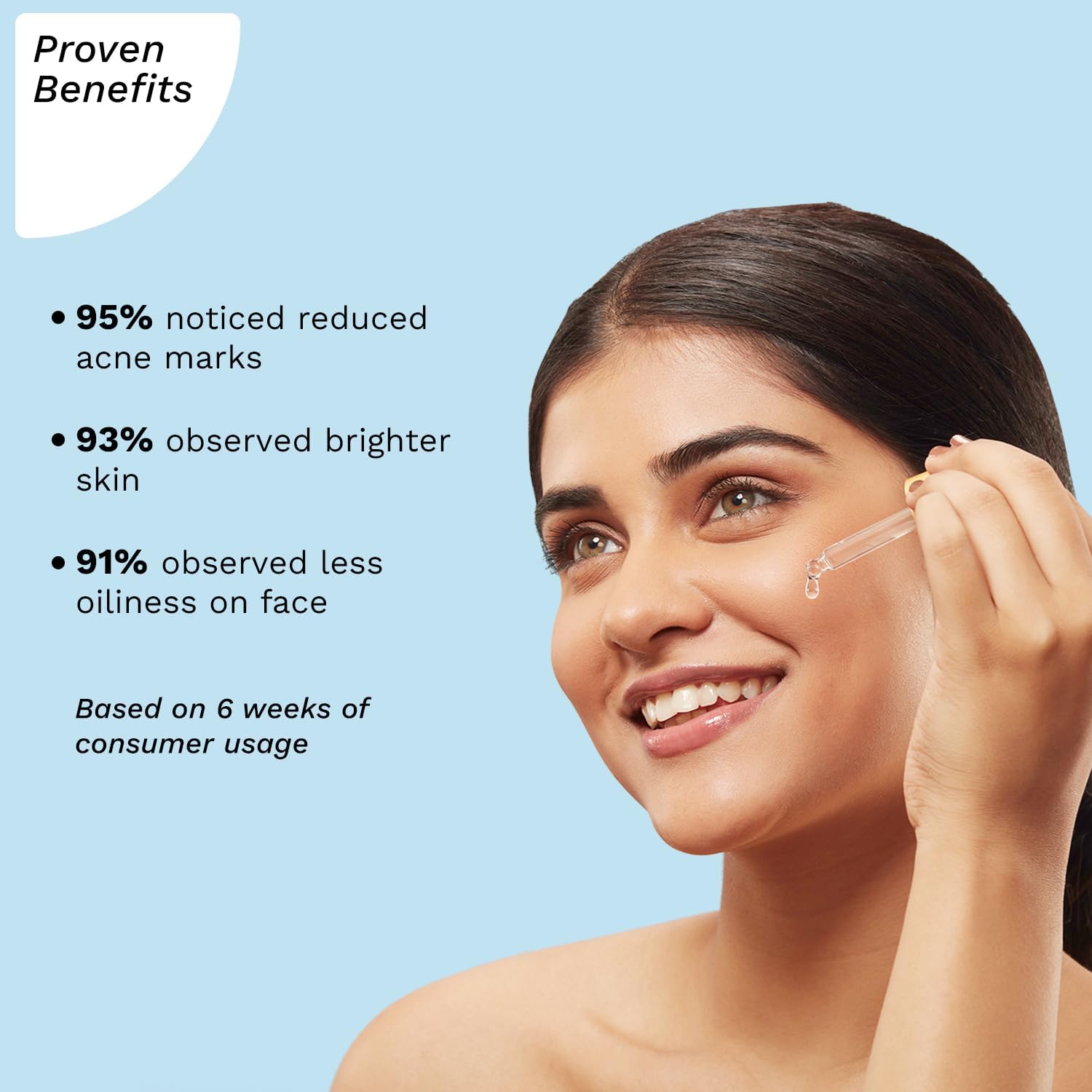 Pilgrim 10% Niacinamide Face Serum For Acne Marks 10ml (Pack of 2) | Fades Blemishes & Dark Spots | Oil Control | Brightens &