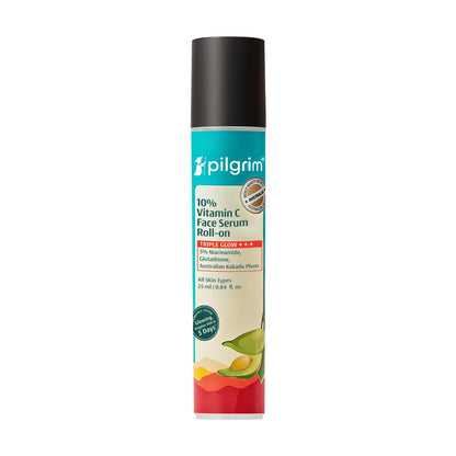 PILGRIM 10% Vitamin C Face Serum with Niacinamide and Kakadu Plum, Unisex Face Serum (18)