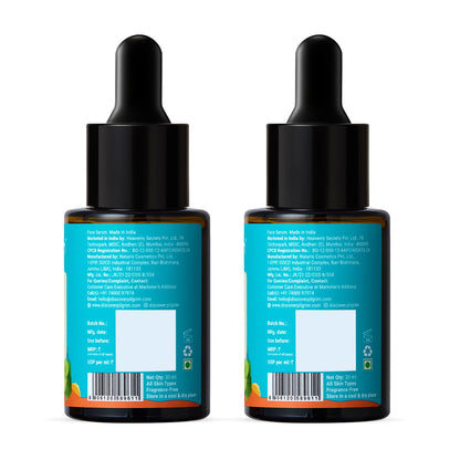 PILGRIM 10% Vitamin C Face Serum with Niacinamide and Kakadu Plum, Unisex Face Serum - size and scale (45)