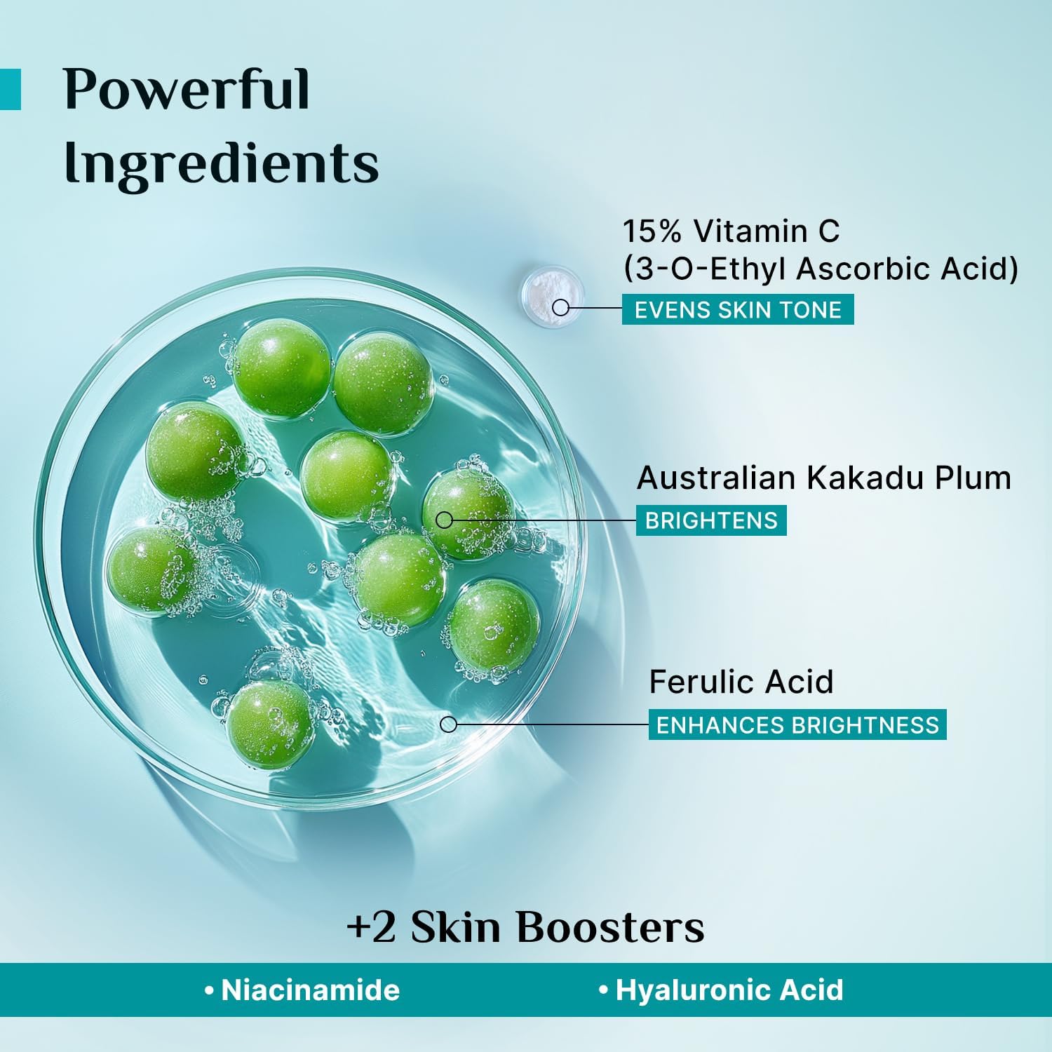 Pilgrim 15% Vitamin C Serum 10ml for Glowing Skin with Ferulic Acid & Kakadu Plum | Advanced Dark Spot Corrector, Hyperpigmen