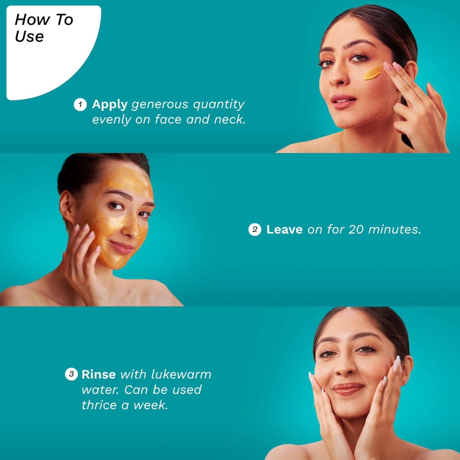 Pilgrim 24K Gold face mask for glowing skin | 24K Gold face pack for glowing skin, skin hydrating, boosts collagen and restor
