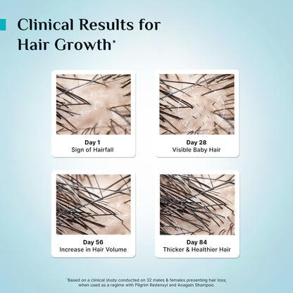Pilgrim 3% Redensyl, 4% Anagain, 5% Capilia Stem Hair Serum Roll-on with Korean Black Rice & Rosemary, 25ml - close-up detail