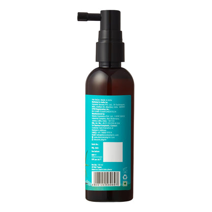 Pilgrim 3% Redensyl, 4% Anagain, 5% Capilia Stem Hair Serum Roll-on with Korean Black Rice & Rosemary, 25ml - size and scale 