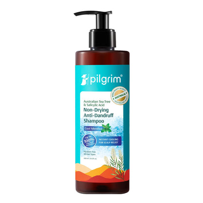 Pilgrim Anti-Dandruff Shampoo - Australian Tea Tree, Salicylic Acid, Menthol (15)