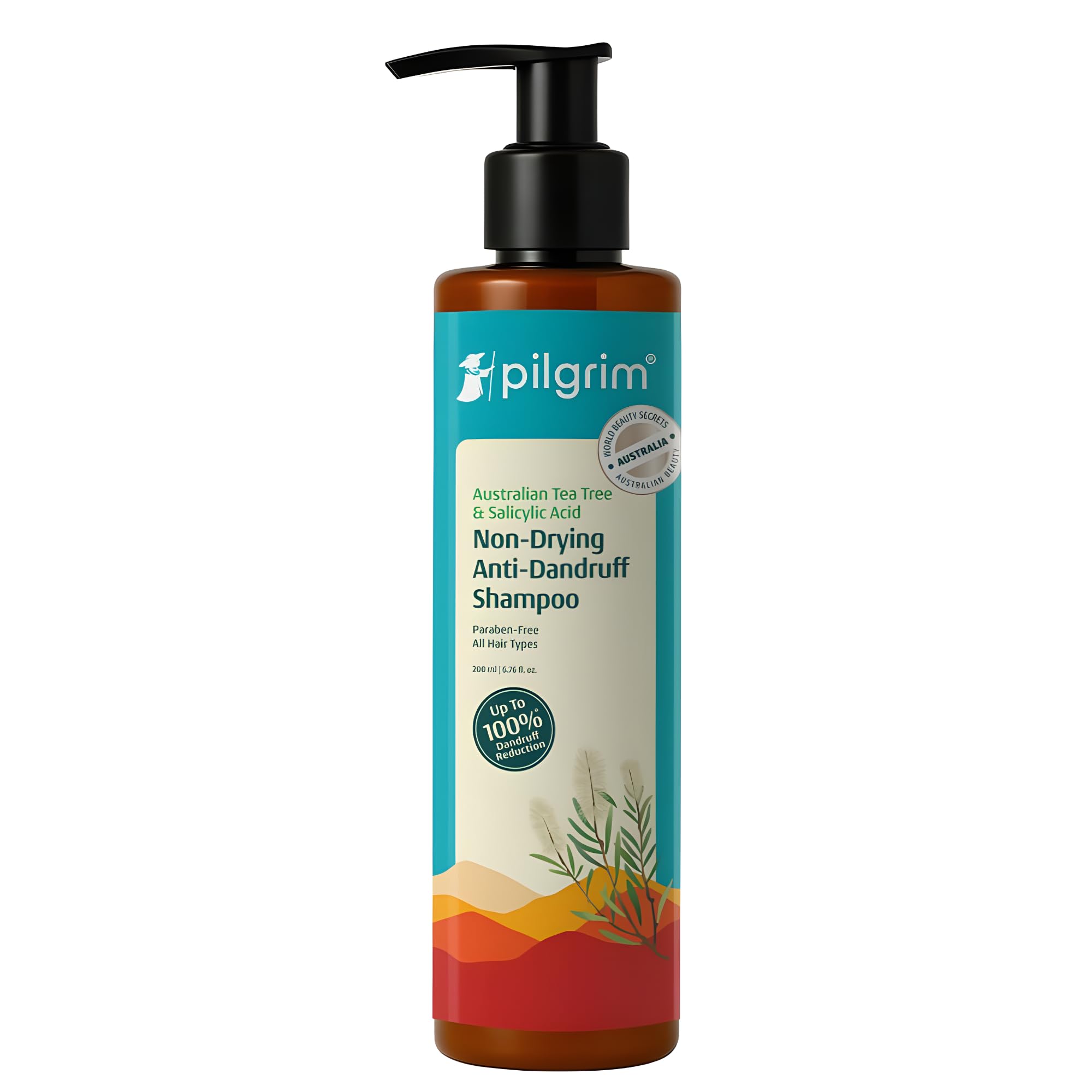 Pilgrim Anti-Dandruff Shampoo - Australian Tea Tree, Salicylic Acid, Menthol (32)