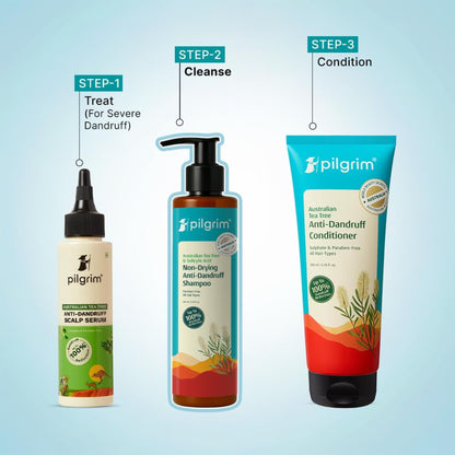 Pilgrim Anti-Dandruff Shampoo - Australian Tea Tree, Salicylic Acid, Menthol - in use (39)