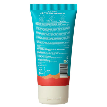 Pilgrim Australian Tea Tree Light Gel Moisturizer, 80g, with Hyaluronic Acid & CICA, for Oily & Acne-Prone Skin - close-up de