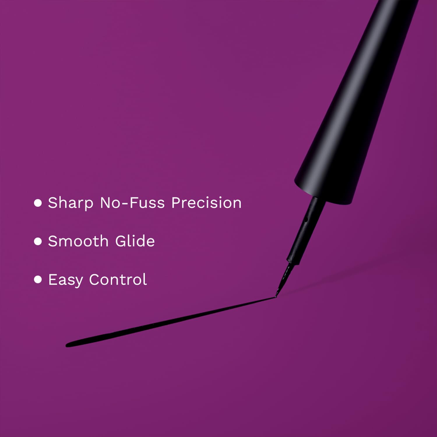 Pilgrim Black Scandal Eyeliner Pencil Intense Matte Finish Smudge-Proof Water-Resistant with Argan Oil 3.50ml - label detail