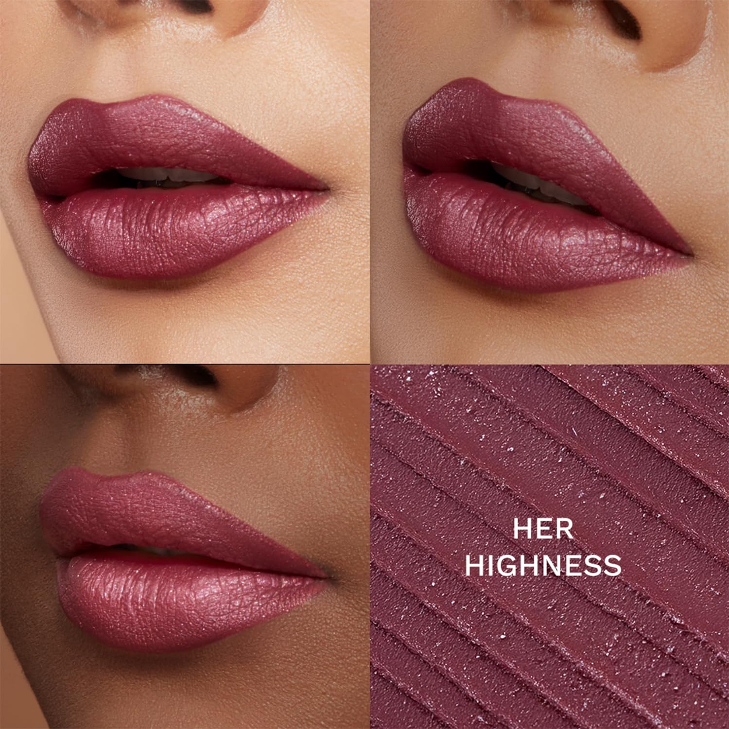 Pilgrim Glitter Lipstick For Women 4.2gm | Dubai Luxe Lifestyle - Chic Haseena Shade | Lipstick Infused with Vitamin E & Oliv