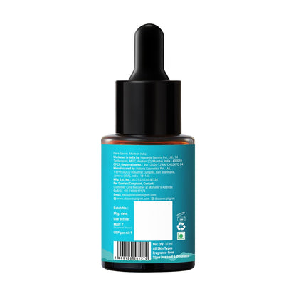 PILGRIM Korean 2% Alpha Arbutin & 3% Vitamin C Brightening Face Serum for glowing skin| Alpha arbutin face serum|All skin typ