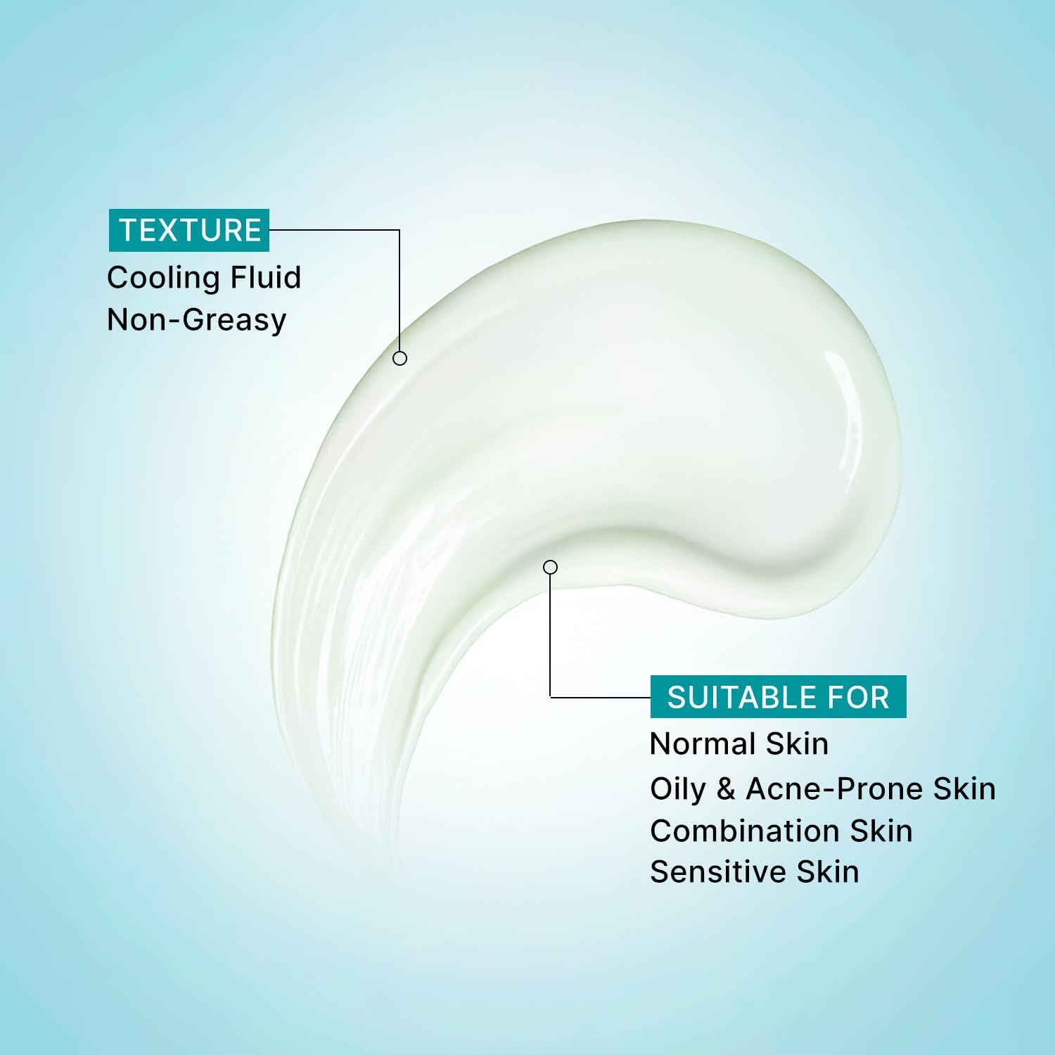 Pilgrim Korean Aloe Cooling Fluid Sunscreen SPF 50+ PA++++ Hyaluronic Acid 50ml - label detail