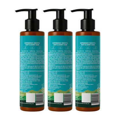 Pilgrim Patua & Keratin Hair SMOOTHENING SHAMPOO for Dry & Frizzy hair | Shampoo for Women & Men | Hair Smoothening & healthy