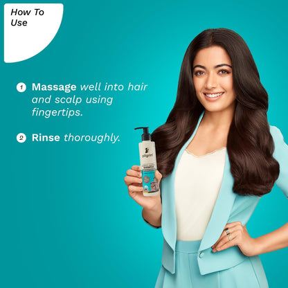 Pilgrim Redensyl & Anagain Hairfall Control Shampoo with Korean Black Rice 200ml | Anti Hairfall shampoo for Men & Women | Re