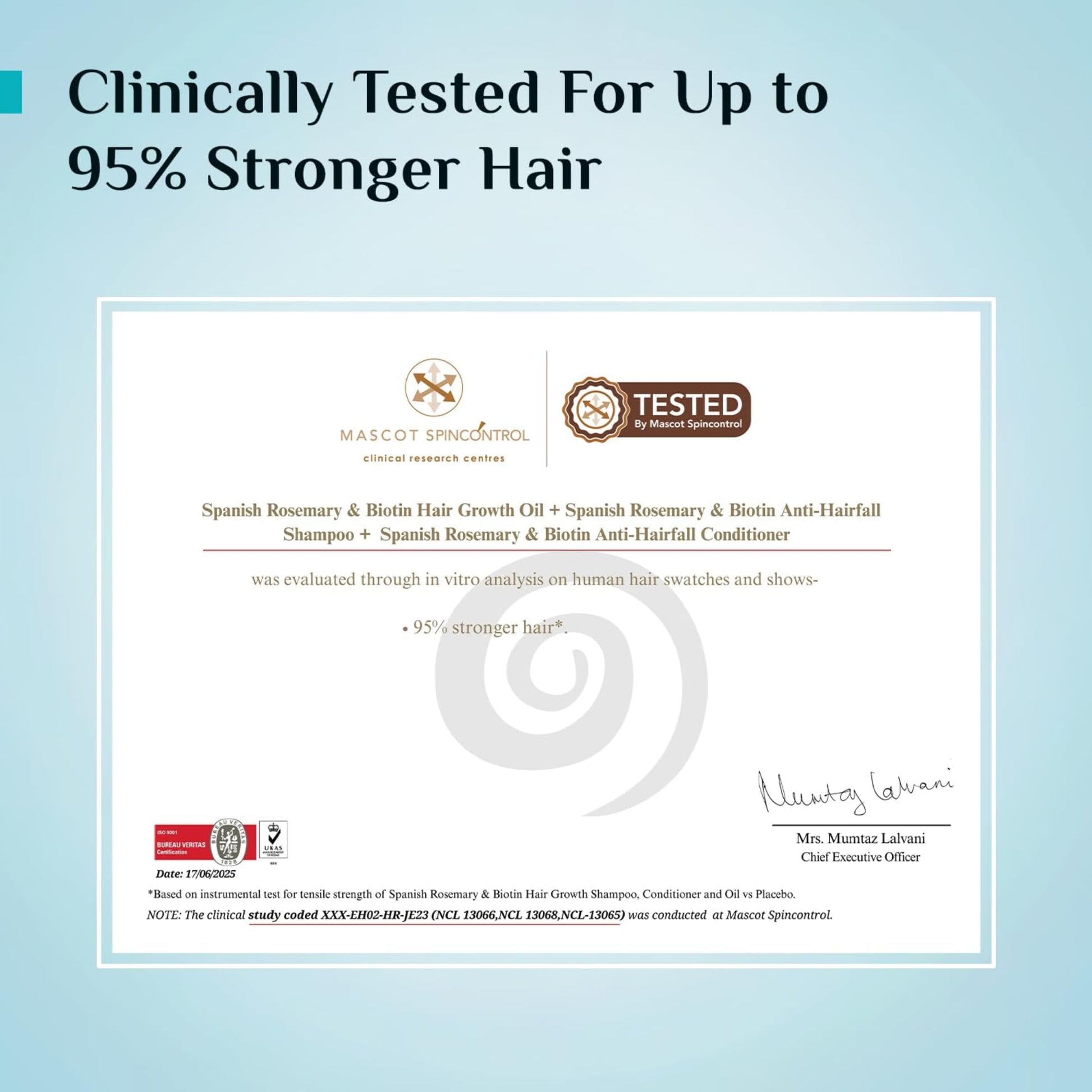 Pilgrim Spanish Rosemary & Biotin Anti Hairfall Conditioner for Reducing Hair Loss & Breakage | Upto 95% stronger hairs | Sui