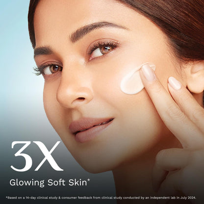 Pilgrim Squalane Niacinamide & Vitamin C Glow Moisturizer for face, dry skin hydration | With vitamin c for glowing skin | No
