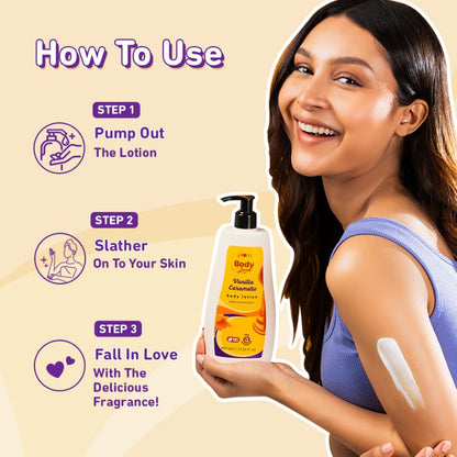 Plum BodyLovin Vanilla Caramello Body Lotion, Cocoa Butter & Vitamin B5, Warm Vanilla Fragrance - ingredients panel (19)